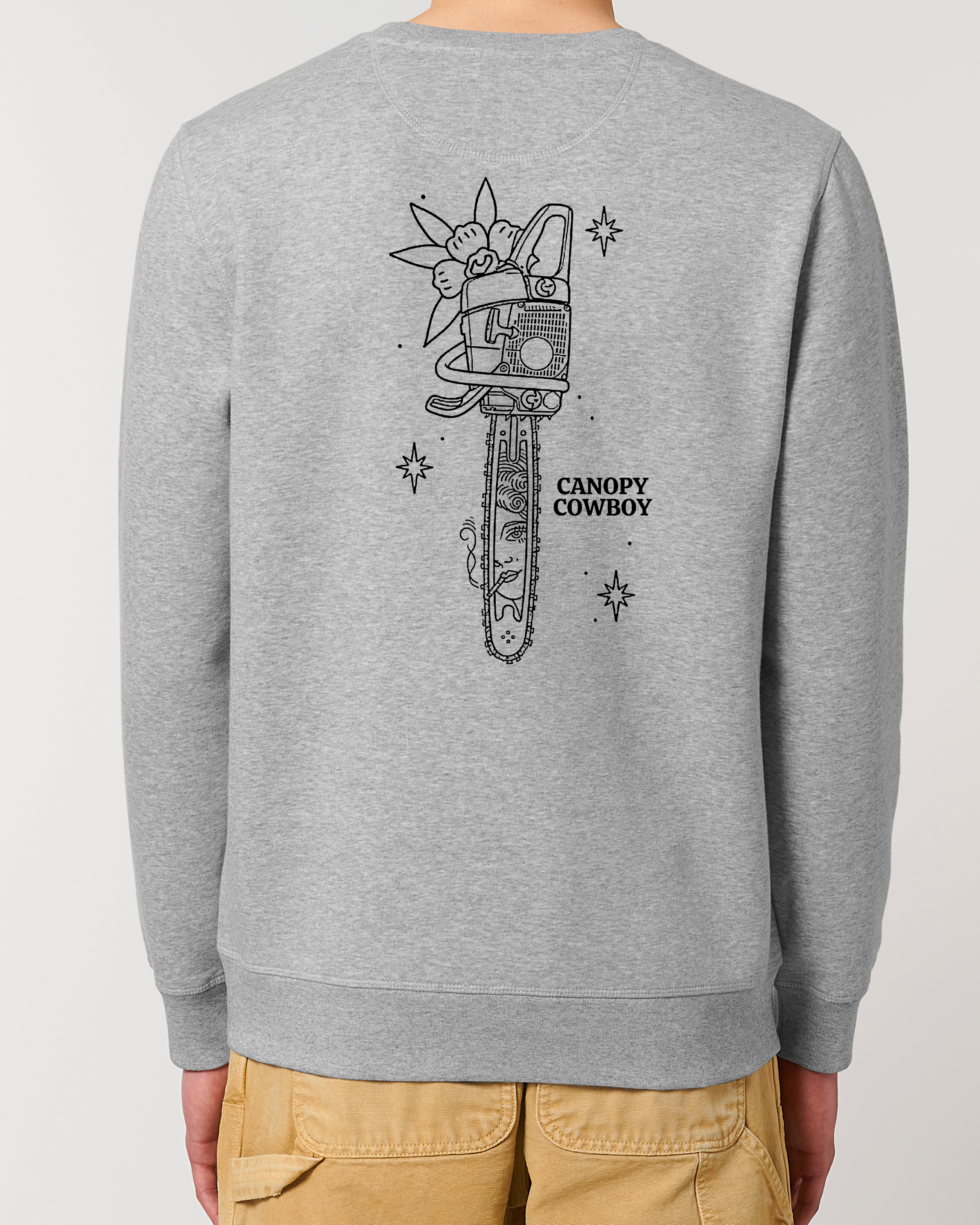 Canopy Cowboy "Crewneck Guide Visage"
